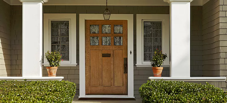 Craftsman Style Door in Edmonton, Alberta