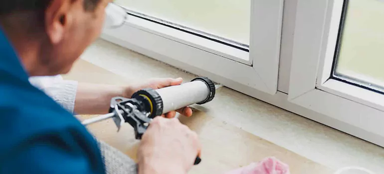 Exterior Door Caulk in Edmonton, Alberta