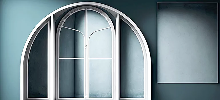 Quarter Arch Window Customization in Edmonton, Alberta