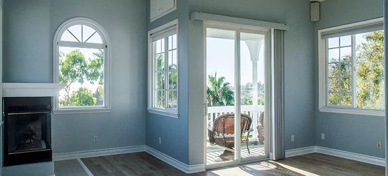 Tempered Glass Sliding Door inEdmonton, Alberta