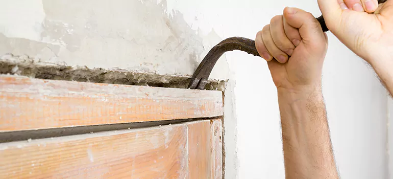 Wooden Garage Door Repair in Edmonton, Alberta