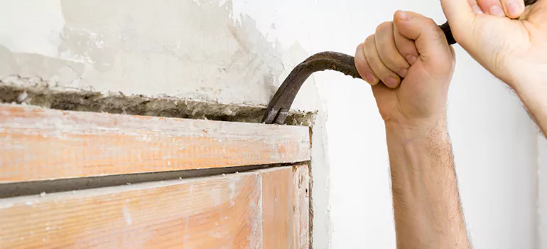 Metal Door Jamb Repair in Edmonton, AB