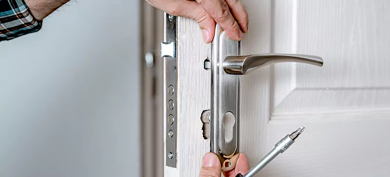 Front Door Knob Repair in Cumberland, AB
