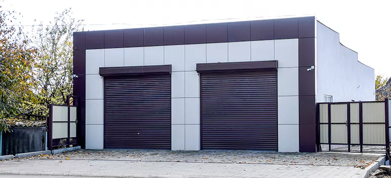 Industrial Sliding Door in Edmonton, AB