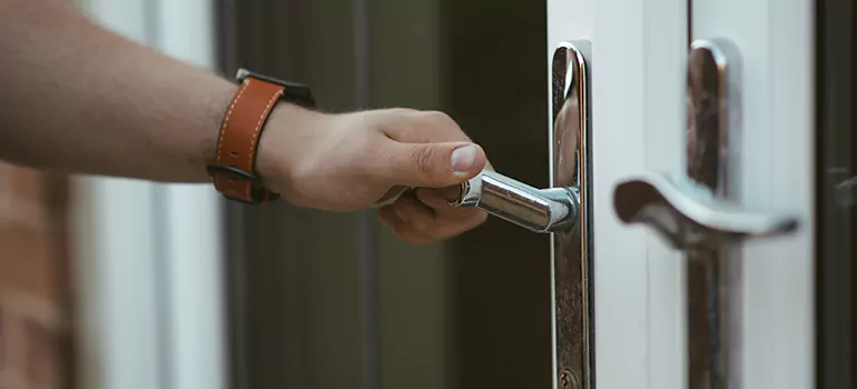 Lock Stile Activating Bracket in Edmonton, AB