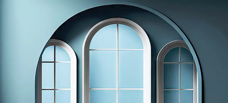 Quarter Arch Window Insulation in Edmonton, Alberta