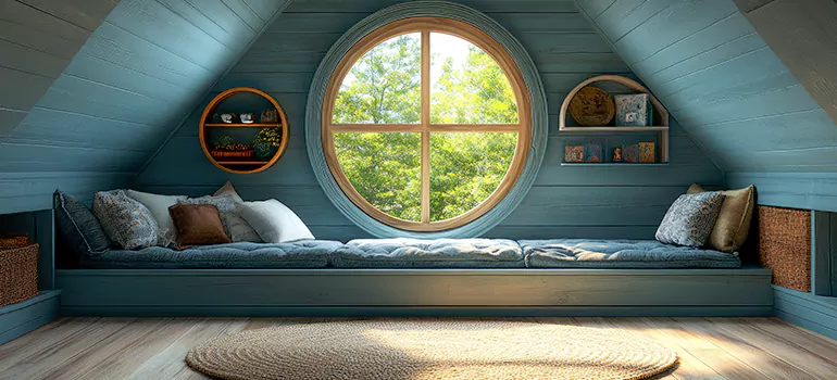Custom Round Windows in Edmonton, Alberta