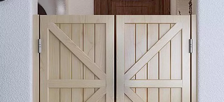 Saloon Door Replacement in Edmonton, AB