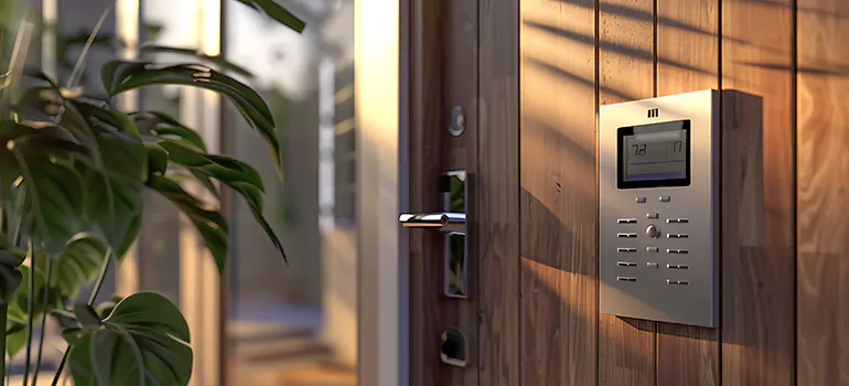 Commercial Security Door Installation in Laurel, Alberta