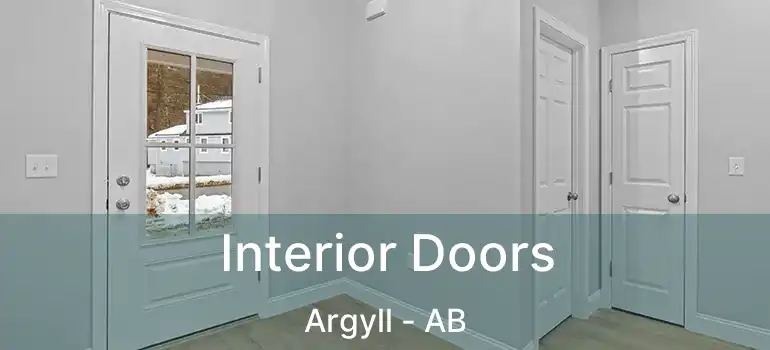  Interior Doors Argyll - AB