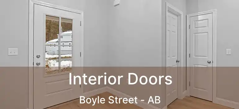  Interior Doors Boyle Street - AB