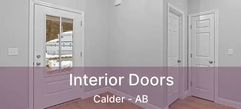  Interior Doors Calder - AB