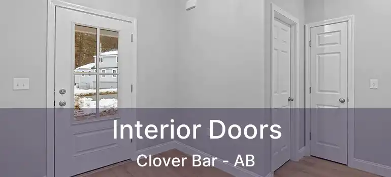  Interior Doors Clover Bar - AB