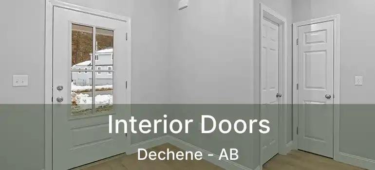  Interior Doors Dechene - AB