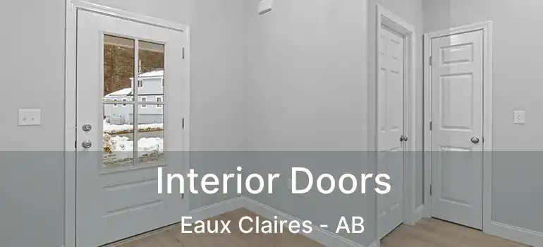  Interior Doors Eaux Claires - AB