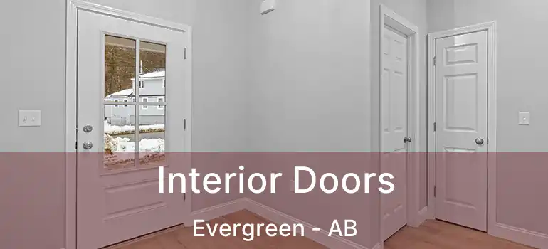  Interior Doors Evergreen - AB