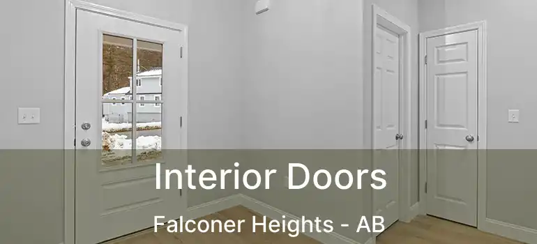  Interior Doors Falconer Heights - AB