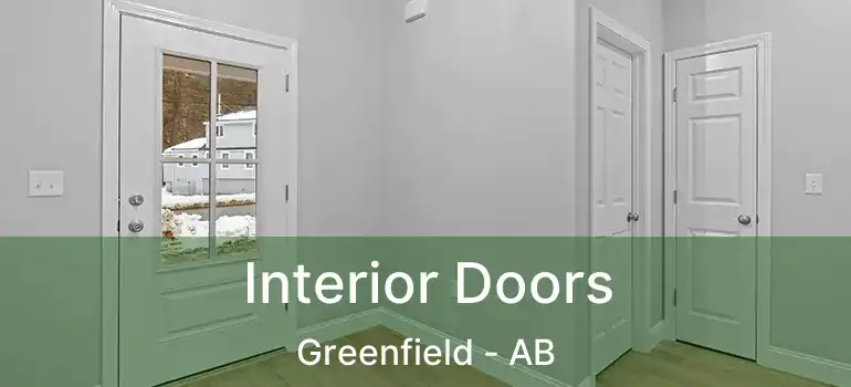  Interior Doors Greenfield - AB