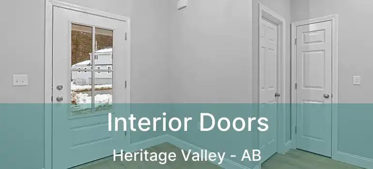  Interior Doors Heritage Valley - AB
