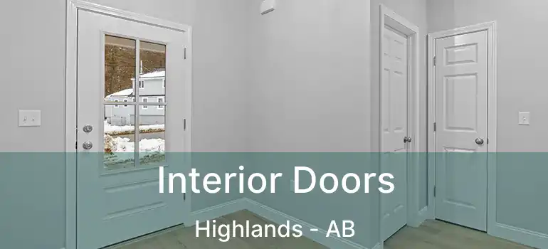 Interior Doors Highlands - AB