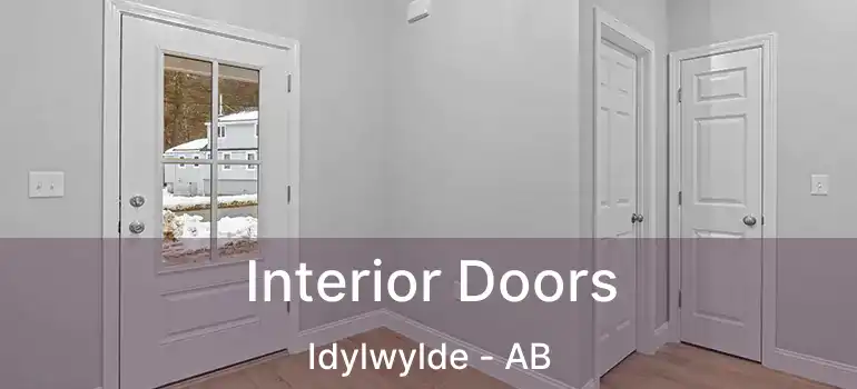  Interior Doors Idylwylde - AB