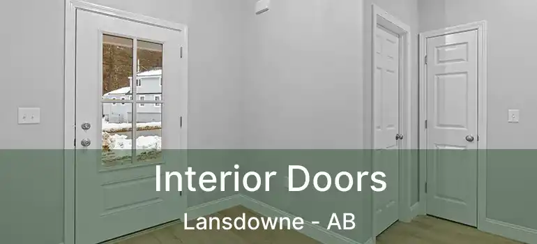  Interior Doors Lansdowne - AB