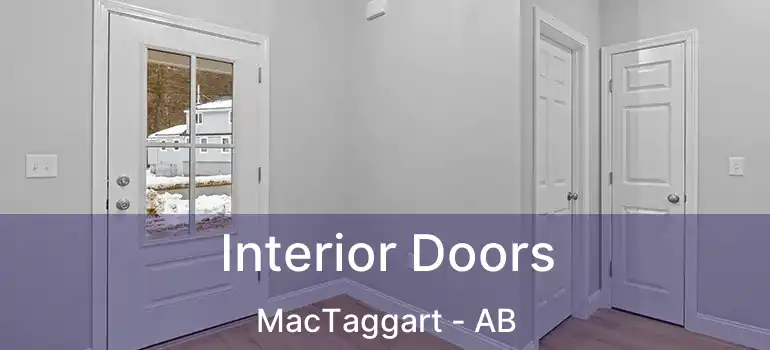 Interior Doors MacTaggart - AB