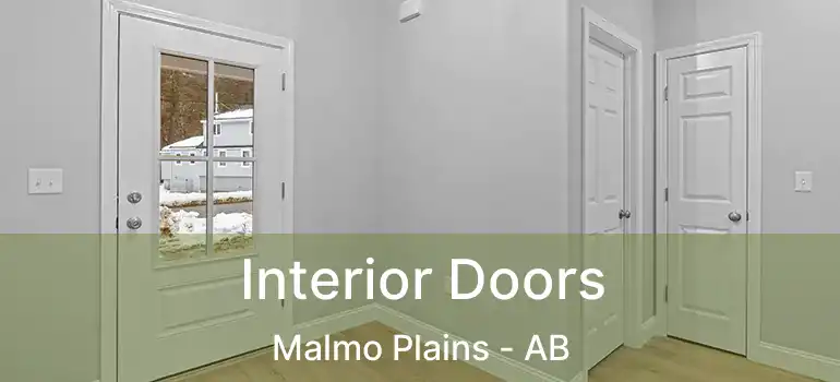  Interior Doors Malmo Plains - AB