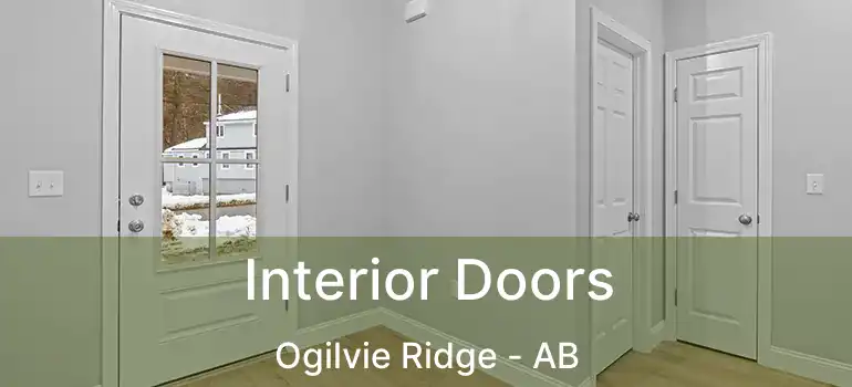  Interior Doors Ogilvie Ridge - AB