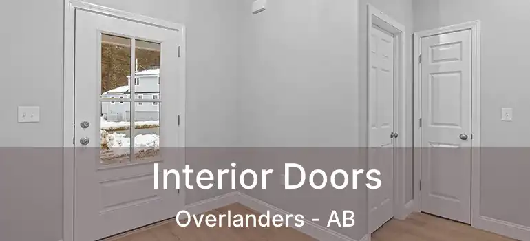 Interior Doors Overlanders - AB