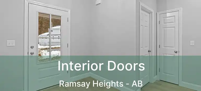  Interior Doors Ramsay Heights - AB
