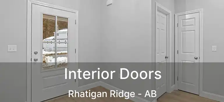  Interior Doors Rhatigan Ridge - AB