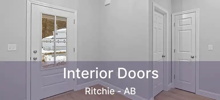  Interior Doors Ritchie - AB