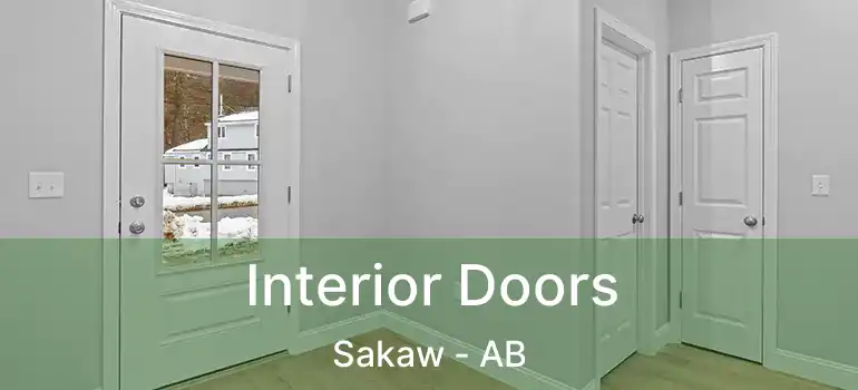  Interior Doors Sakaw - AB