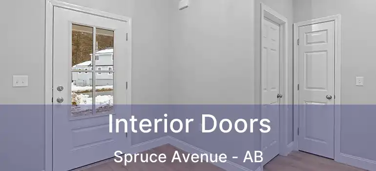  Interior Doors Spruce Avenue - AB