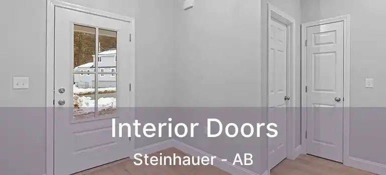  Interior Doors Steinhauer - AB