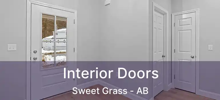  Interior Doors Sweet Grass - AB