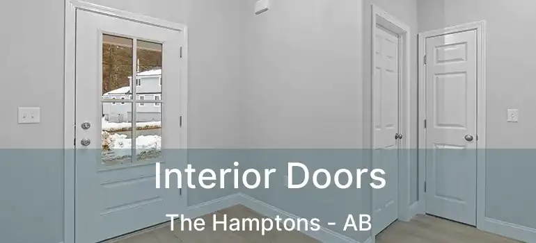  Interior Doors The Hamptons - AB