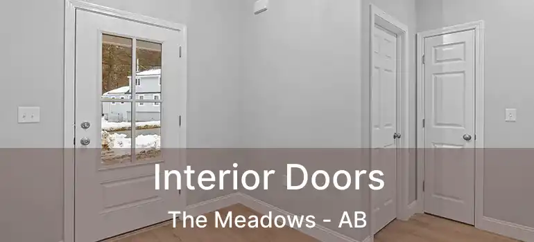  Interior Doors The Meadows - AB