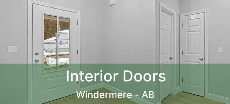  Interior Doors Windermere - AB