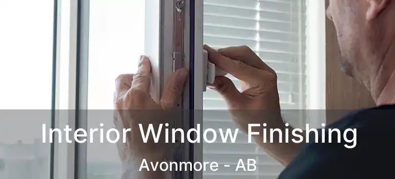  Interior Window Finishing Avonmore - AB