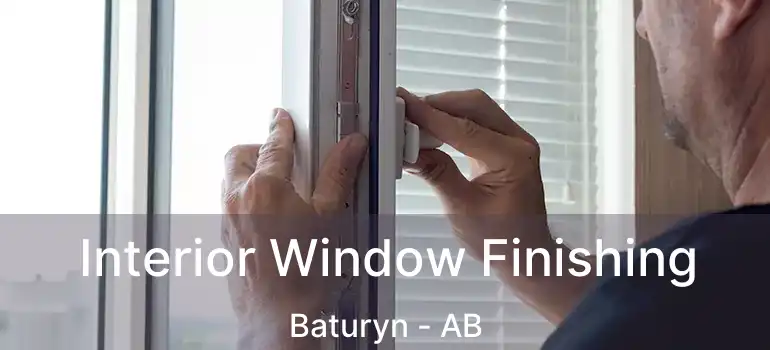 Interior Window Finishing Baturyn - AB