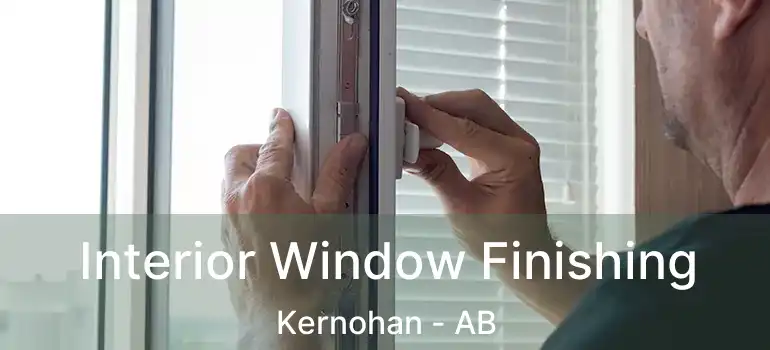  Interior Window Finishing Kernohan - AB