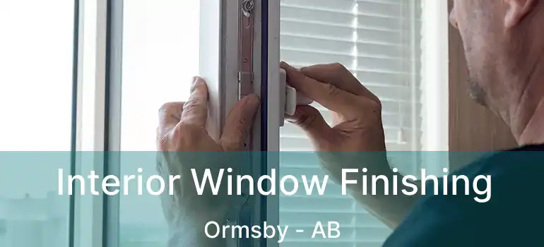  Interior Window Finishing Ormsby - AB