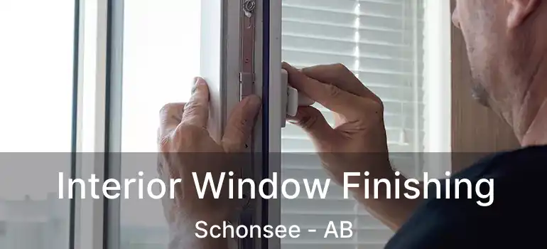  Interior Window Finishing Schonsee - AB