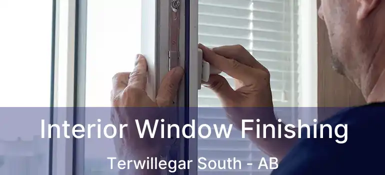  Interior Window Finishing Terwillegar South - AB