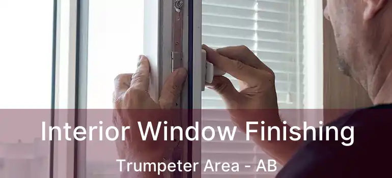  Interior Window Finishing Trumpeter Area - AB