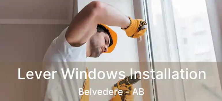  Lever Windows Installation Belvedere - AB