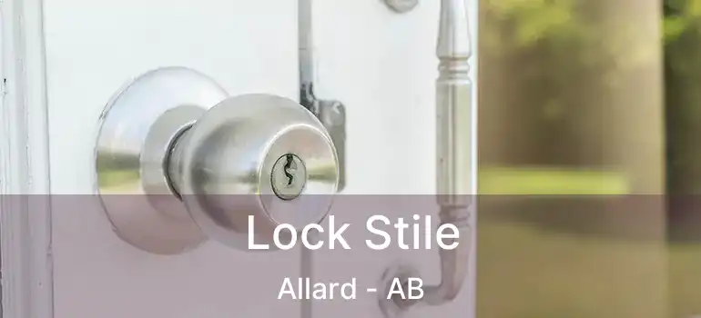  Lock Stile Allard - AB