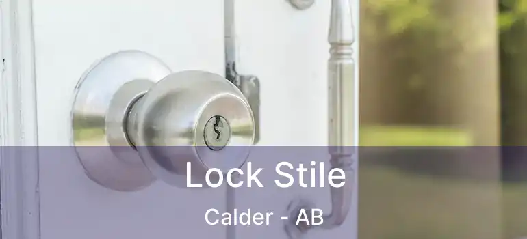  Lock Stile Calder - AB